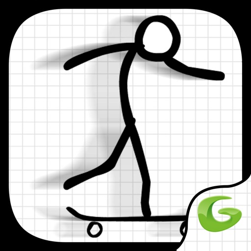 Awesome Skater Stickman iOS App