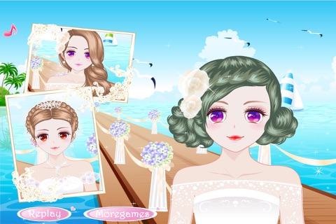 Hot Bridal Hairdresser - The hottest bridal hair games for girls and kids! screenshot 2