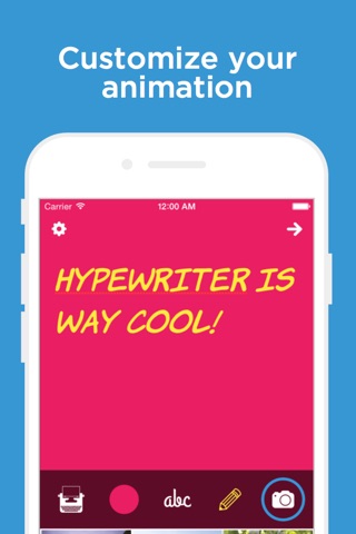 Hypewriter screenshot 2