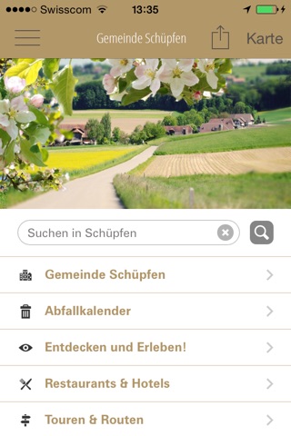 Schüpfen screenshot 2