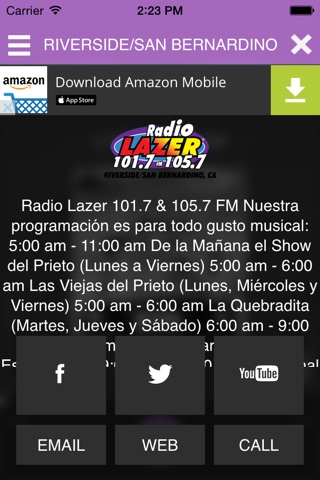 Radio Lazer 101.7 & 105.7 screenshot 3