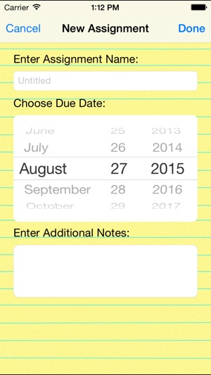 Homework calendar app for mac and iphone
