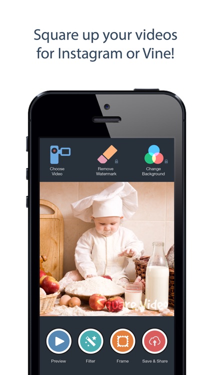 Square Video - Crop, Rotate, Zoom and Resize Videos for Vine and Instagram