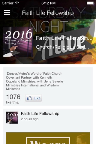 Faith Life Denver screenshot 2