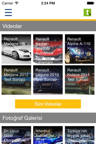 Tasit.com Renault Haber, Video, Galeri, İlanlar screenshot 3