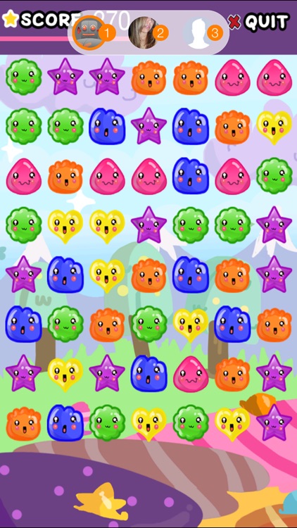 Jelly Yummy Mania : Match 3 Puzzles Games Free Editions For Kids screenshot-3