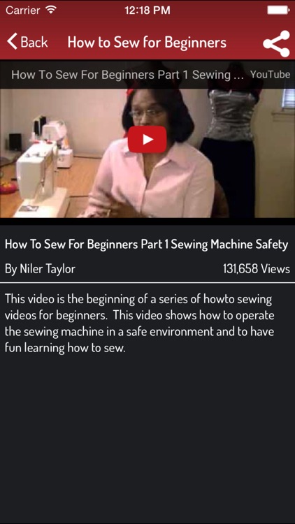 How To Sew - Ultimate video Guide