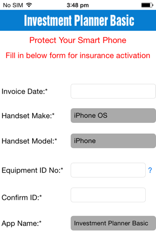 Investment Planner Basic screenshot 2