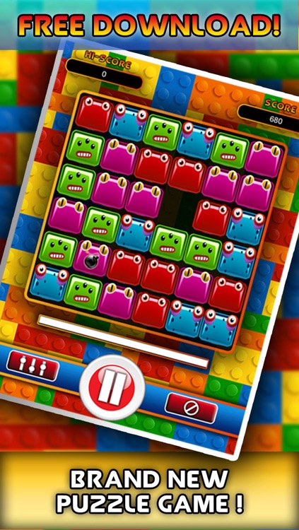 Connect Monsters - Play Match 4 Puzzle Game for FREE !