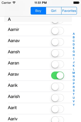 Indian Names screenshot 2