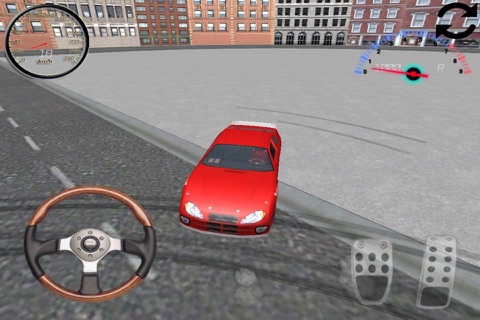 Red Car Simulator Pro screenshot 2