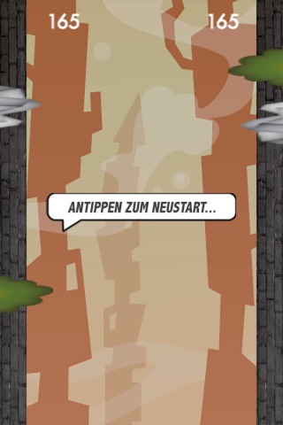 Ninja Sprung An Der Vertikal Wand screenshot 4