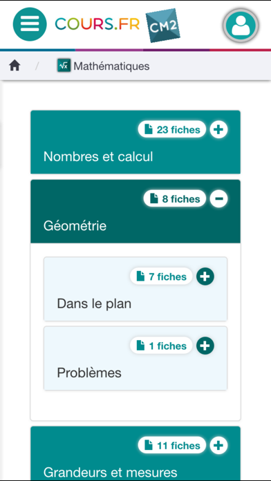 How to cancel & delete Cours.fr CM2 from iphone & ipad 2