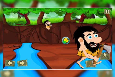 Run Jungle Escape : The Falling Prehistoric Pit - Free screenshot 2