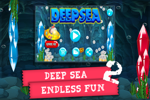 DEEP SEA 2 - Battle Field Tiny Yellow Submarine Adventure screenshot 3