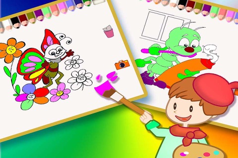 Colouring Book 123 - Painting the Insects 2 screenshot 3