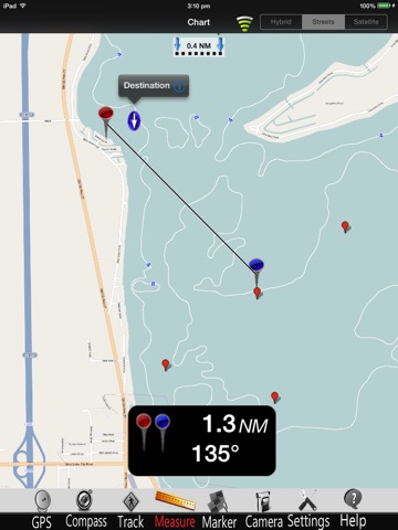 Michigan Lakes GPS Charts Pro screenshot 2