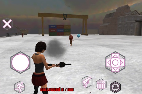 Girl vs Zombies Kill screenshot 3