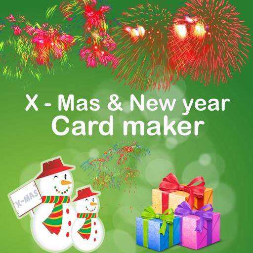Christmas & New Year Card Maker icon