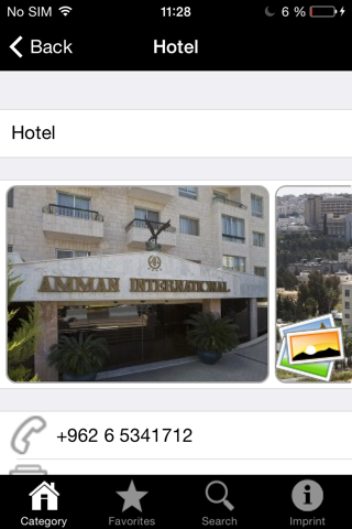 Amman International Hotel screenshot 2