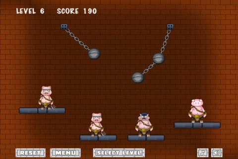 Fox Fight The Pigs Hitting Game - Rolling Cannonball Escape (Free) screenshot 3