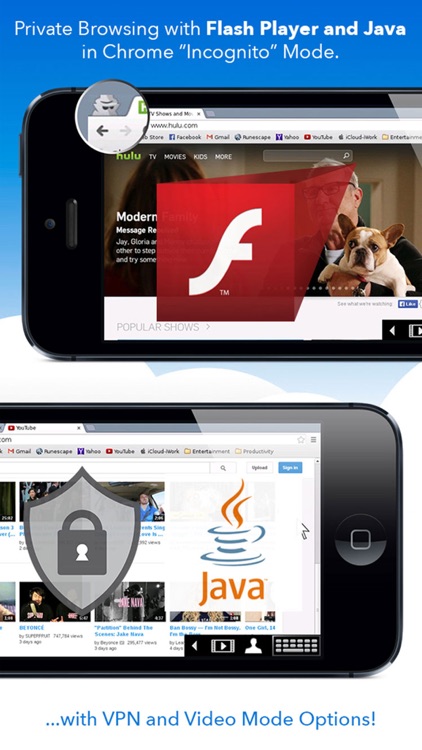 privateBrowser with Flash Player - iPhone edition