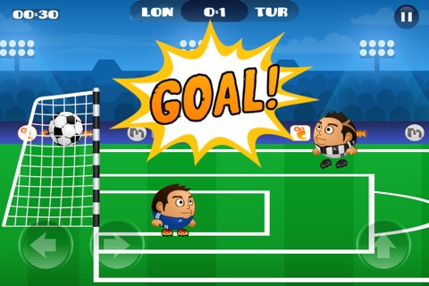 Mini Football Pro Head Soccer Game 2015 screenshot 4