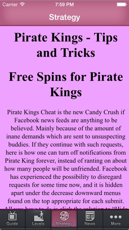 Guide For Pirate Kings - Cheats & Hack for Spins & Cash screenshot-3