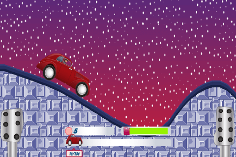 Vintage Cars Mountain Climb Game screenshot 4