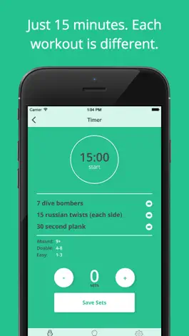 Game screenshot Tempo: Bodyweight Workouts apk