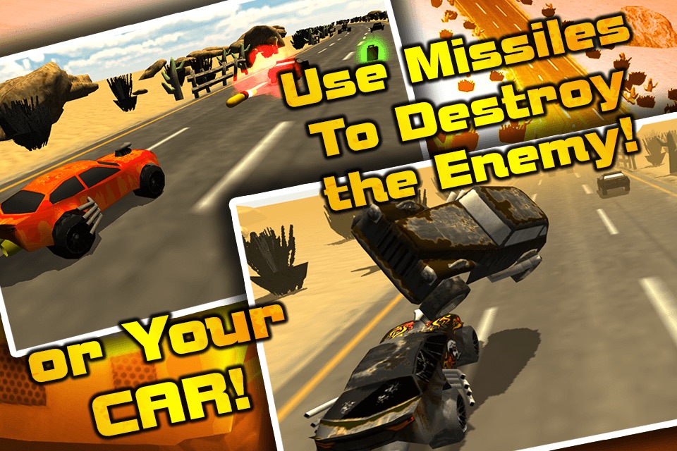 Mega Smash Real Combat Fast Car Road Racing 3D Simulator Game screenshot 3