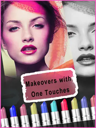 Captura de Pantalla 2 Lips Color Changer - Makeup Tool, Change Lips Color, Lipstick Shades, Lips changer iphone