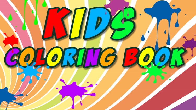 Kids Coloring Book - Learning Fun Educational Book App!