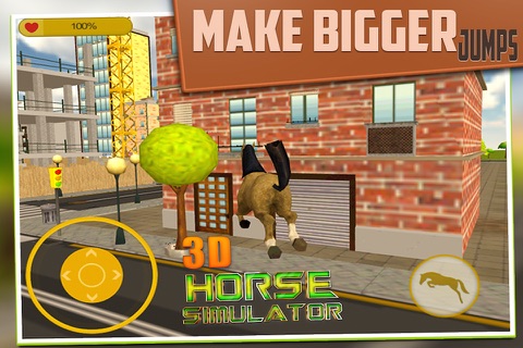 3D Horse Simulator Free: Extreme Forest Horse Run Sim Game screenshot 4