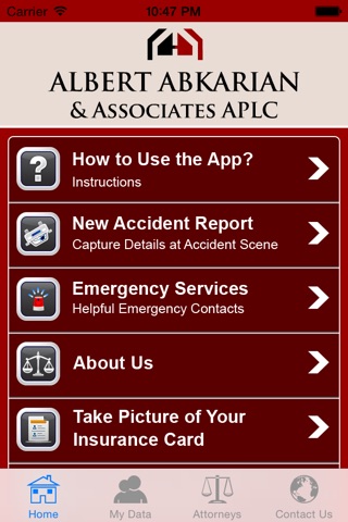 Accident App by Abkarian & Associates screenshot 2