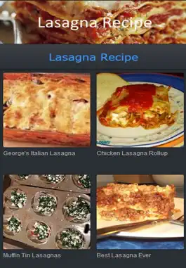 Game screenshot Lasagna Recipe Free mod apk