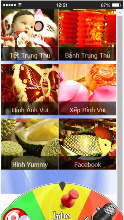 Tet Trung Thu - Cach lam Banh - Nhac Thieu Nhi - Loi Chuc SMS Card Vui