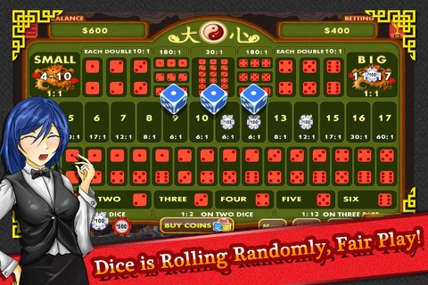 Sic Bo Dice Casino Game (SicBo) screenshot 3