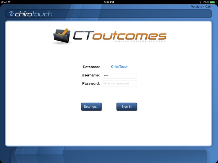 CT Outcomes Mobile 6.3
