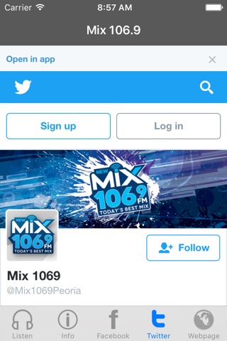 Mix 106.9 screenshot 4