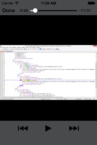 HTML2015 screenshot 2