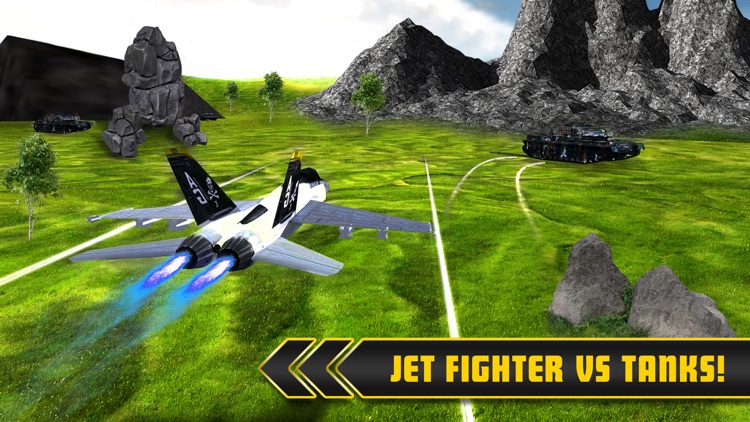 Fighter Jets Tank Attack War 3D screenshot-3