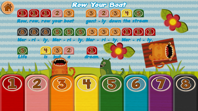 ‎Little Xylo - Cutie Monsters Xylophone Fun Screenshot