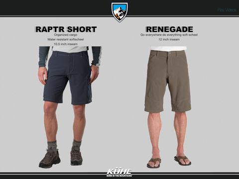 Kuhl Pants Display screenshot 3