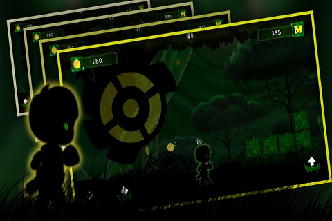 Alien Walk on Green Wonderland : The Dark Forest World screenshot 3