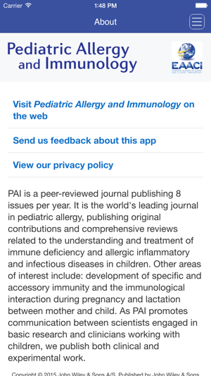 Pediatric Allergy and Immunology(圖3)-速報App