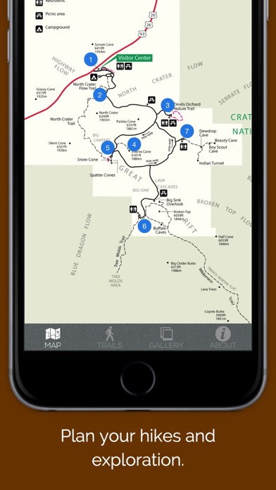 How to cancel & delete Craters Rocks! Geology of Craters of the Moon from iphone & ipad 1