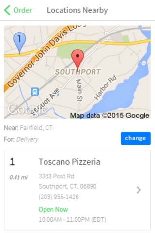 Toscano Pizzeria screenshot 2