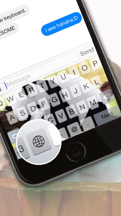 Custom Keyboard Puppy : Cute Color & Wallpaper Keyboard Animal Baby Themes in The Pet Design