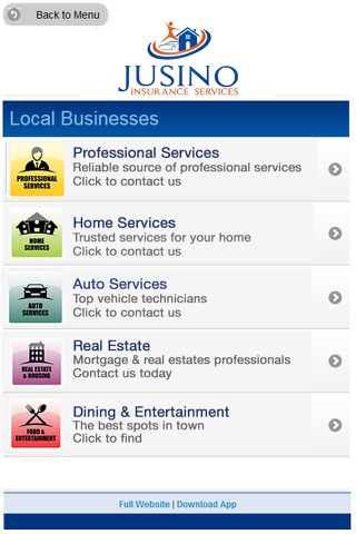 Jusino Insurance Services screenshot 2